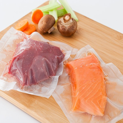 Wholesale high barrier nylon plastic vacuum bag.400