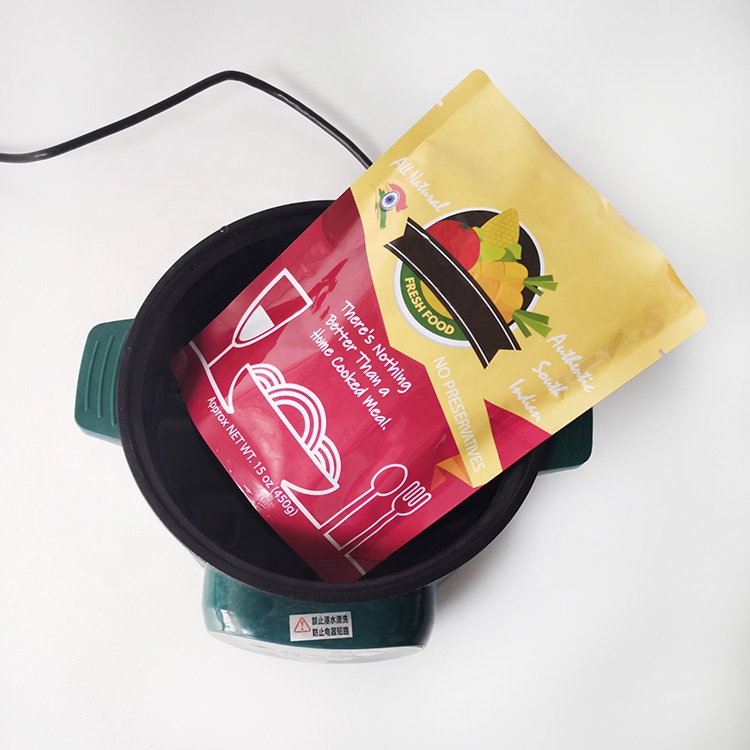 Wholesale high temperature sealed aluminum foil cooking bag